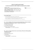 VATI RN FUNDAMENTALS PROCTORED EXAM 290&plus; COMPLETE EXAM QUESTIONS AND ANSWERS 100&percnt; VERIFIED A&plus; GRADE ASSURED&excl;&excl;&excl;&excl;&excl; NEW LATEST UPDATE&excl;&excl;&excl;&excl;