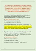 NR 325 EXAM 3 &lpar;CHAMBERLAIN&rpar; NEWEST 2026&sol; 2027 &NewLine;ACTUAL EXAM TEST BANK&vert; NR325 ADULT HEALTH II &NewLine;EXAM 3 REVIEW WITH COMPLETE 400 REAL EXAM &NewLine;QUESTIONS AND CORRECT VERIFIED ANSWERS&sol; &NewLine;ALREADY GRADED A&plus; &lpar;MOST RECENT&excl;&excl;&rpar; 