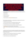 UNE PATHOPHYSIOLOGY FINAL&NewLine;EXAM &lpar;2026&sol;2027&rpar; UPDATE&vert;EXAM 80&NewLine;QUESTIONS WITH MULTIPLE&NewLine;CHOICES &vert;VERIFIED & REVISED&NewLine;ANSWERS &lpar;NEW&rpar;&excl;&excl;&excl;