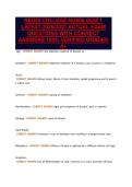 REGIS COLLEGE NU606 QUIZ 1&NewLine;LATEST 2026&sol;2027 ACTUAL EXAM&NewLine;QUESTIONS WITH CORRECT&NewLine;ANSWERS 100&percnt; VERIFIED GRADED&NewLine;A&plus;
