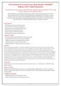 ATI Nutrition Proctored Exam Mega Bundle &vert; 250&plus; Verified Questions & Rationales &vert; 2026&sol;2027 Edition&NewLine;&NewLine;Description