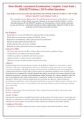 BATES HEALTH ASSESSMENT EXAM BANK 2026-2027 &vert; 250&plus; VERIFIED QUESTIONS & RATIONALES &vert; UPDATED & GRADED A&plus;