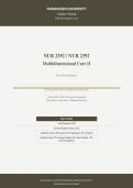 NUR 2392 FINAL EXAM ACTUAL 2026&sol;2027 &vert; Multidimensional Care II &sol; MDC 2 &vert; Verified Q&A &vert; Rasmussen &vert; Pass Guaranteed - A&plus; Graded&NewLine;&NewLine;