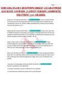 CEBS GBA EXAM 1 QUESTIONS 202627 &vert;GUARANTEED ACCURATE ANSWERS &vert;LATEST VERSION &vert;COMPLETE SOLUTION&excl;&excl; &vert;A&plus; GRADED&period;