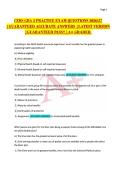 CEBS GBA 2 PRACTICE EXAM QUESTIONS 202627 &vert;GUARANTEED ACCURATE ANSWERS &vert;LATEST VERSION &vert;GUARANTEED PASS&excl;&excl; &vert;A&plus; GRADED&period;