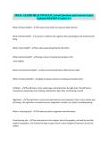 FINAL ALLIED HEALTH EXAM &vert; Actual Questions and Answers&NewLine;