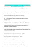 Allied Health Final Exam Study Guide 1 &vert; Actual Questions and Answers&NewLine;Latest Updated 2025&sol;2026 &lpar;Graded A&plus;&rpar;