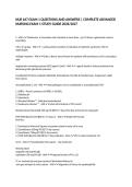 NUR 647 EXAM 1 QUESTIONS AND ANSWERS &vert; COMPLETE ADVANCED NURSING EXAM 1 STUDY GUIDE 2026&sol;2027
