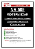 NR 509 Midterm Exam Chamberlain Advanced Physical Assessment &ndash; &lpar;2026&rpar; Actual Questions & Answers &lpar;Guarantee Pass&rpar;