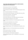 NUR 647 DRUG CARDS QUESTIONS AND ANSWERS &vert; COMPLETE ADVANCED PHARMACOLOGY STUDY GUIDE 2026&sol;2027