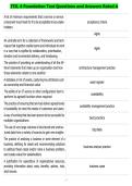 ITIL 4 Foundation Test Questions and Answers Rated A