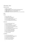 I Human Juliana Mirabelles Reference Guide