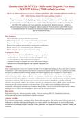 NR 547 CEA Differential Diagnosis Practicum 2026-2027 QUESTIONS AND ANSWERS ALREADY GRADED A&plus;&period;&NewLine;100&percnt; Verified Solutions &vert; Updated Per Latest Guidelines &vert; Graded A&plus;