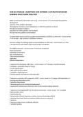 NUR 606 MODULE 6 QUESTIONS AND ANSWERS &vert; COMPLETE ADVANCED NURSING STUDY GUIDE 2026&sol;2027