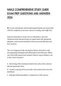 NAVLE COMPREHENSIVE STUDY GUIDE&NewLine;EXAM PREP QUESTIONS AND ANSWERS&NewLine;2026&NewLine;