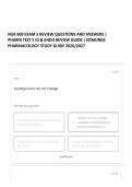 NUR 600 EXAM 5 REVIEW QUESTIONS AND ANSWERS &vert; PHARM TEST 5 GI & ENDO REVIEW GUIDE &vert; EDMUNDS PHARMACOLOGY STUDY GUIDE 2026&sol;2027