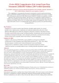 Evolve HESI Comprehensive Exit Exam 2026-2027 QUESTIONS AND ANSWERS ALREADY GRADED A&plus;&period;&NewLine;100&percnt; Verified Solutions &vert; Updated Per Latest Guidelines &vert; Graded A&plus;