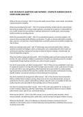 NUR 330 EXAM &num;1 QUESTIONS AND ANSWERS &vert; COMPLETE NURSING EXAM &num;1 STUDY GUIDE 2026&sol;2027&NewLine;&NewLine;