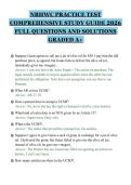 NBHWC PRACTICE TEST&NewLine;COMPREHENSIVE STUDY GUIDE 2026&NewLine;FULL QUESTIONS AND SOLUTIONS&NewLine;GRADED A&plus;