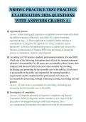 NBHWC PRACTICE TEST PRACTICE&NewLine;EXAMINATION 2026 QUESTIONS&NewLine;WITH ANSWERS GRADED A&plus;&NewLine;