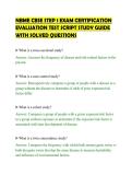 NBME CBSE STEP 1 EXAM CERTIFICATION&NewLine;EVALUATION TEST SCRIPT STUDY GUIDE&NewLine;WITH SOLVED QUESTIONS&NewLine;