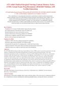 ATI Adult Medical-Surgical Nursing CMS Exam 2026-2027 QUESTIONS AND ANSWERS ALREADY GRADED&NewLine;A&plus;&period; 100&percnt; Verified Solutions &vert; Updated Per Latest Guidelines &vert; Graded A&plus;