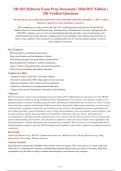 NR 565 Midterm Exam 2026-2027 QUESTIONS AND ANSWERS ALREADY GRADED A&plus;&period; 100&percnt; Verified&NewLine;Solutions &vert; Updated Per Latest Guidelines &vert; Graded A&plus;