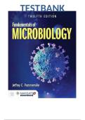 Test Bank for Fundamentals of Microbiology&comma; 12th Edition &vert; ISBN 9781284218060 &vert; Jeffrey C&period; Pommerville