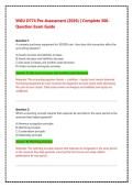 WGU D774 Pre-Assessment Study Guide &vert; Complete 200-Question Exam Guide & Verified Answers &lpar;2026 Update&rpar;