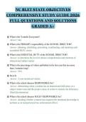 NC BLET STATE OBJECTIVES&NewLine;COMPREHENSIVE STUDY GUIDE 2026&NewLine;FULL QUESTIONS AND SOLUTIONS&NewLine;GRADED A&plus;&NewLine;