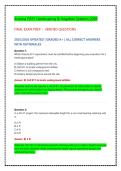 Arizona CR21 Hardscaping & Irrigation Systems Final Exam Prep &vert; Complete Practice Questions & Verified Answers &lpar;2026 Registrar of Contractors Guide&rpar;