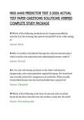 NSG 6440 PREDICTOR TEST 5 2026 ACTUAL&NewLine;TEST PAPER QUESTIONS SOLUTIONS VERIFIED&NewLine;COMPLETE STUDY PACKAGE&NewLine;