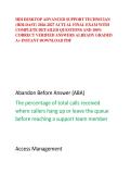 HDI DESKTOP ADVANCED SUPPORT TECHNICIAN &lpar;HDI-DAST&rpar; 2026-2027 ACTUAL FINAL EXAM WITH COMPLETE DETAILED QUESTIONS AND 100&percnt; CORRECT VERIFIED ANSWERS ALREADY GRADED A&plus; INSTANT DOWNLOAD PDF