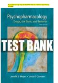 A&plus; Psychopharmacology&colon; Drugs&comma; the Brain and Behavior &lpar;3rd Edition&rpar; by Meyer &vert; Complete Test Bank &vert; All Chapters &vert; Verified Questions&comma; Answers & Rationales &vert; Ultimate Exam Prep 2026