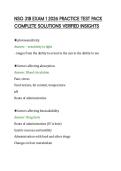 NSG 318 EXAM 1 2026 PRACTICE TEST PACK&NewLine;COMPLETE SOLUTIONS VERIFIED INSIGHTS&NewLine;