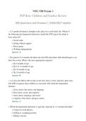 NSG 548 Exam 1 &NewLine;FNP Role&colon; Children and Families Review &NewLine;100 Questions and Answers &vert; 2026&sol;2027 Update 