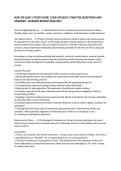 NUR 330 QUIZ 1 STUDY GUIDE &vert; NUR 330 QUIZ 1 PRACTICE QUESTIONS AND ANSWERS &vert; NURSING REVIEW 2026&sol;2027