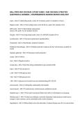 BALL STATE NUR 330 EXAM 2 STUDY GUIDE &vert; NUR 330 EXAM 2 PRACTICE QUESTIONS & ANSWERS &vert; COMPREHENSIVE NURSING REVIEW 2026&sol;2027