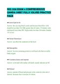 NSG 3130 EXAM 4 COMPREHENSIVE&NewLine;QANDA SHEET FULLY SOLVED PRACTICE&NewLine;PACK