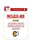 NCLEX-RN Exam &lpar;PDF&rpar; &vert; 2026 NCLEX Practice Questions & Answers &vert; Chamberlain University