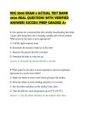 NSG 3500 EXAM 4 ACTUAL TEST BANK&NewLine;2026 REAL QUESTIONS WITH VERIFIED&NewLine;ANSWERS SUCCESS PREP GRADED A&plus;&NewLine;