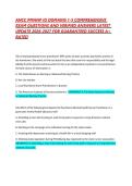 ANCC PMHNP IQ DOMAINS 1-5 COMPREHENSIVE EXAM QUESTIONS AND VERIFIED ANSWERS LATEST UPDATE 2026-2027 FOR GUARANTEED SUCCESS A&plus; RATED