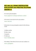 NSG 3850 ALL EXAMS CERTIFICATION&NewLine;EVALUATION 2026 PRACTICE SOLUTIONS&NewLine;GRADED A&plus;