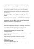 NURS 330 MED SURG EXAM 1 STUDY GUIDE &vert; NURS 330 EXAM 1 PRACTICE QUESTIONS & ANSWERS &vert; MEDICAL SURGICAL NURSING REVIEW 2026&sol;2027&NewLine;&NewLine;