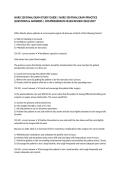 NURS 330 FINAL EXAM STUDY GUIDE &vert; NURS 330 FINAL EXAM PRACTICE QUESTIONS & ANSWERS &vert; COMPREHENSIVE NCLEX REVIEW 2026&sol;2027