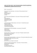 NURS 330 STUDY GUIDE &vert; NURS 330 EXAM REVIEW & PRACTICE QUESTIONS &vert; COMPREHENSIVE NURSING REVIEW 2026&sol;2027