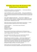 Information Literacy Exam with all Correct & 100&percnt; Verified Answers &vert;Guaranteed to Pass