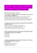 QMA IvyTech Community College &ndash; Practice Test with 100&percnt; Correct Answers &lpar;2026&sol;2027&rpar; Updated&ndash; Complete Exam Preparation&NewLine;