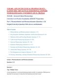 NUR 600 - Advanced Clinical Pharmacology &ndash; &lpar;Latest 2026 &sol; 2027&rpar; Actual Questions & Answers With Rationales &vert; University Of St&period; Thomas