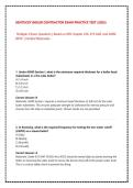 Kentucky Boiler Contractor License Exam Prep &vert; Complete Practice Test & Verified Answers &lpar;2025&ndash;2027 Regulatory Update&rpar;